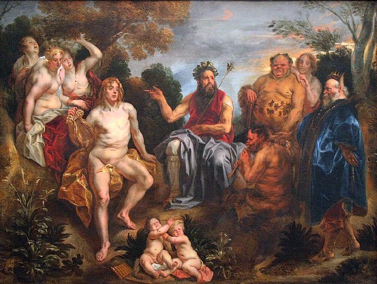 Jacob Jordaens The Judgement of Midas oil painting picture